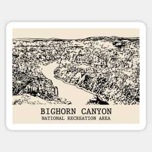 Bighorn Canyon National Recreation Area Sticker